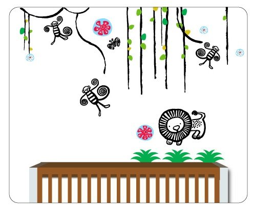 Wee Gallery Wall Sticker - Jungle Wall Graphics Wee Gallery