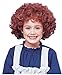 Franco Girls Halloween Costume Curly Red Orphan Wig