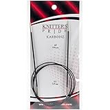Knitter's Pride Karbonz Circular 40-inch (100cm) Knitting Needles; Size US 1 (2.25mm) 110232