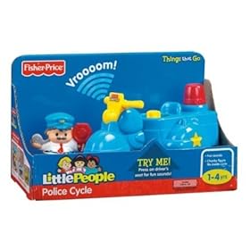  Fisher Price Little People Police Scooter
