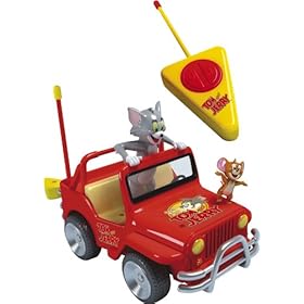Lansay - 11746 - Tom & Jerry - V�hicule Radio Commande - Le 4x4 Radicommand� Tom & Jeery
