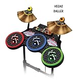 Protective skins for Guitar Hero 4 "World Tour" Drum set, fits Xbox 360, PS ....
