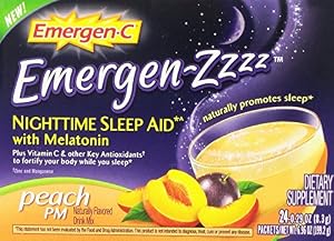 Emergen-C Emergen-Zzzz Nighttime Sleep Aid (Peach, 24 Ct)