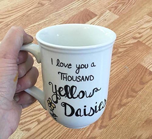Gilmore Girls mug. I love you a Thousand Yellow Daisies.