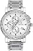 Stainless Steel Chronograph Silver Dial with Diamonds