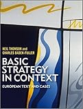 Basic strategy in context : European cases and texts