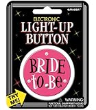 Bride to Be Light Up Button