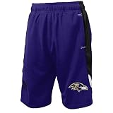 Youth Baltimore Ravens Kick Off Mesh Shorts (8-20) Small
