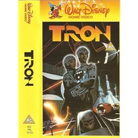 TRON - Walt Disney Home Video (VHS TAPE)
