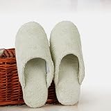 1 Pair Winter Warm Terry Hotel Spa Bath Slippers Fleece 80% Cotton 10 Shoes