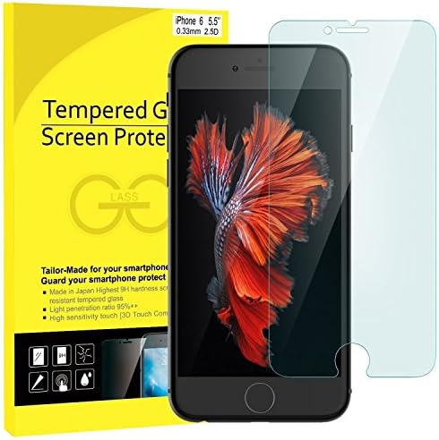 iPhone 6 Screen Protector, Premium Tempered Glass Screen Protector for Apple iPhone 6 and iPhone 6s 4.7