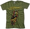 Ed Hardy Basic Shirt Snake Dagger Grün