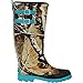 Legendary Whitetails Women's Big Game Camo Storm Chaser Rain Boots Glacier 10
