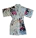 A-wind Girls' Satin Kimono Robe For Spa Party Wedding Birthday
