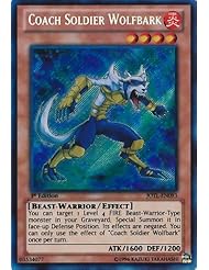 Yu-Gi-Oh! - Coach Soldier Wolfbark (JOTL-EN093) - Judgment of the Light - 1st Edition - Secret Rare