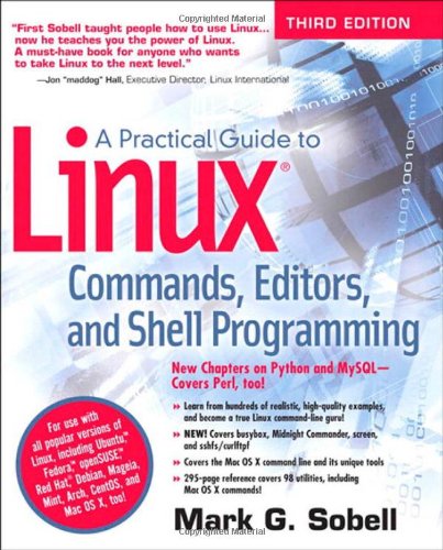 A Practical Guide to Linux Commands, Editors, and Shell Programming  013308504X pdf