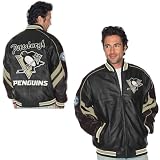 G-Iii Pittsburgh Penguins Leather Jacket Xx Large