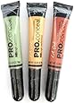 L.A. Girl Pro Conceal Set Orange, Yellow, Green Correctors