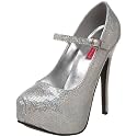 Bordello by Pleaser Women's Teeze-07H Platform Pump