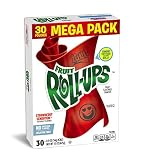 Betty crocker Fruit roll-ups frt flvrd sncks strawberry sensation mega pk (016000485877)