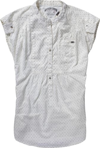 Hilfiger Denim Damen Halo top s/s pati 1657609952, Gr. SM (VANILLA ICE/ MULTI 161) Preisvergleich