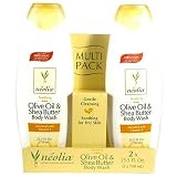 Neolia Soothing All Natural Organic Olive Oil and Shea Butter Body Wash Enriched With Vitamin E - 25.5 oz