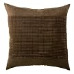 Cattail Suede Toss Pillow - Brown