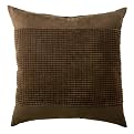Cattail Suede Toss Pillow - Brown
