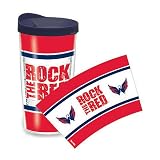 Tervis Washington Capitals 16Oz Wrapped Tumbler With Lid 16 Ounces