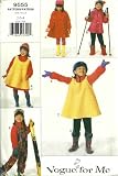 Childrens Dress, Top, Jumper, Jumpsuit Leggings (Vogue For Me Sewing Pattern, 9555, Size: 2,3,4)