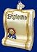 Old World Christmas Diploma Ornament