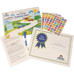 Potty Training Chart & Stickers by Potty Scotty (For Boys) (Wall Chart)