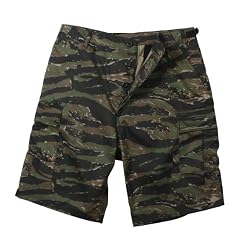 Tiger Stripe Combat Shorts