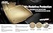 3D MAXpider - M1AC0041302 Cargo Custom Fit All-Weather Floor Mat for Select Acura MDX Models - Kagu Rubber (Tan)
