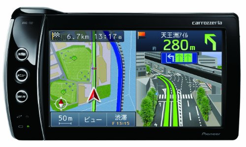 PIONEER carrozzeria Air navi 5.8型ポータブルメモリー通信ナビゲーション AVIC-T07
