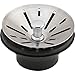 Elkay LKDS35 Conical Basket Disposal Stopper with Rubber Gaskets - Stainless Steel