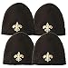 Reebok New BEANIE Saints Classic Embroidered Knit Beanie: Family Pack