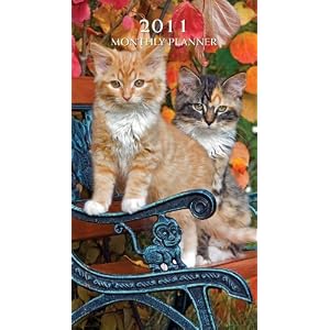 fluffballs 2011 planner mini (checkbook size) calendar