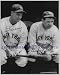 BABE RUTH AND LOU GEHRIG SIGNED AUTOGRAPHED 8x10 RP PHOTO NEW YORK YANKEES