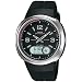 CASIO (カシオ) 腕時計 WAVE CEPTOR ウェーブセプター 電波時計 コンビネーションモデル WVA-106HJ-1BJF