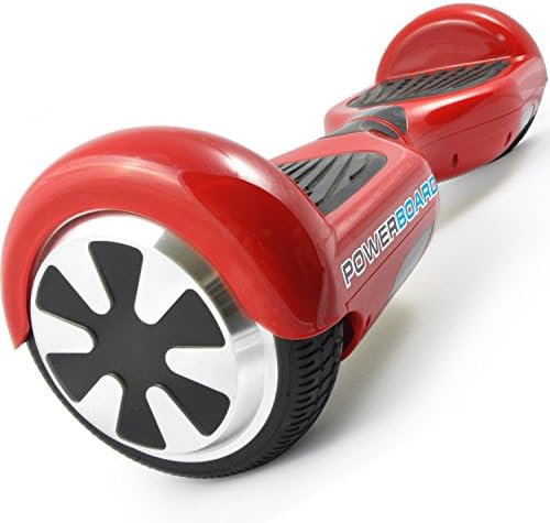 Powerboard by HOVERBOARD - 2 Wheel Self Balancing Scooter with LED Lights - Hands Free Battery Powered Electric Motor - Airboard - The Perfect Personal Transporter - USA Company