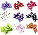 Blyyasgi® Wholesale Lots Rubber Band Hair Bow Headdress Flower for Puppy Dog Pets Gift (10 pieces)