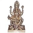 Goddess Lakshmi Sculptures Brass Figurines 7.5 x 4 x 3 inches