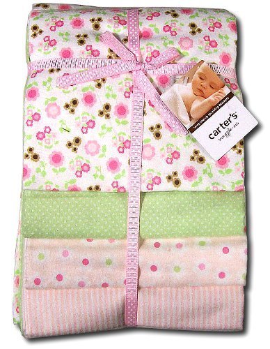 Carter's Wrap-Me-Up Receiving Blankets 4-Pack product image