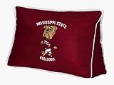 Mississippi State Bulldogs 23 x 16 Coordinating NCAA Sidelines Collection Wedge Pillow from Ken