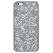 iPhone 6s Case - VENA [TACT Armor] Slim Protective Hybrid Case [CornerGuard | Shock Absorption] Quill Pattern Cover for iPhone 6S (2015) / iPhone 6 (2014) - Silver