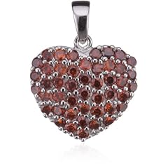Rafaela Donata Love Collection Damen-Anh�nger  Herz 925 Sterlingsilber Zirkonia rot 60400079