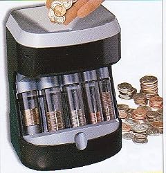 Motorized Coin Sorter Money Bank