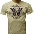 Free Spirit Butterfly Gothic Girls T-shirt