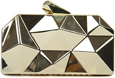 Only You European and American Style Evening Bag / 2014 New Diamond Ladies Solid Tin Package / Punk Rock Style Handbag - 65 (gold)